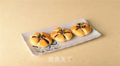 Make Flowers, bean bread step 8