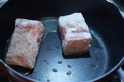 Make Lemon butter salmon step 6