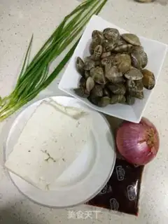 Make Flowers and tofu step 0
