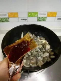 Make Flowers and tofu step 4