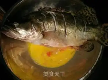 Make Red salmon step 1