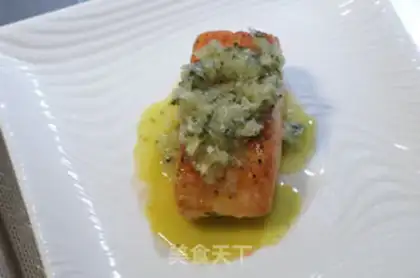 Make Lemon butter salmon step 12