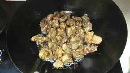 Make Frozen spicy ribs step 6