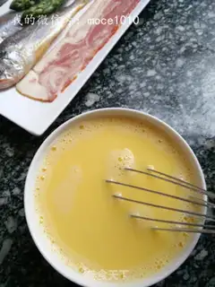 Make Three eggs step 1