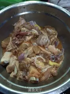 Make Spicy chicken step 1