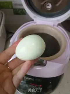 Make Eggs, red bean sugar step 3