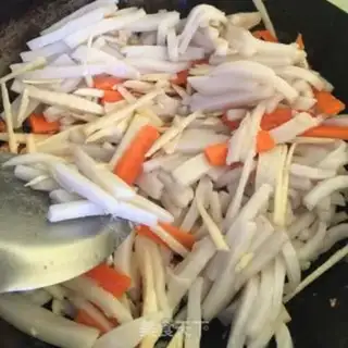 Make Tofu fried cake step 4