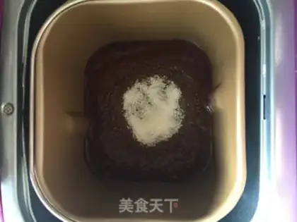 Make Bread machine for red bean sand step 4