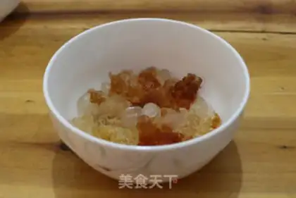 Make Silver soap and rice soup step 0