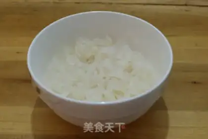 Make Silver soap and rice soup step 1