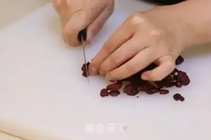Make Cranberry cream scone step 3