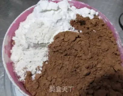 Make Chestnut chocolate cake step 4