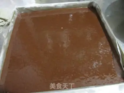 Make Chestnut chocolate cake step 8
