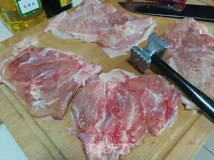 Make Burn chicken legs step 2