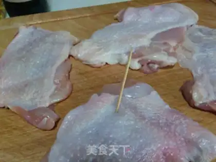 Make Burn chicken legs step 3