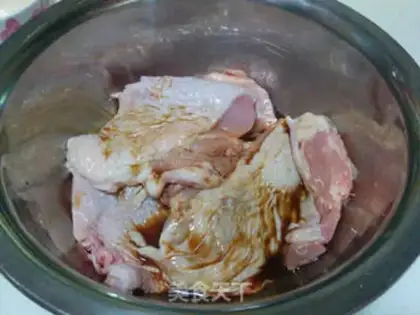 Make Burn chicken legs step 4