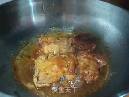 Make Burn chicken legs step 9