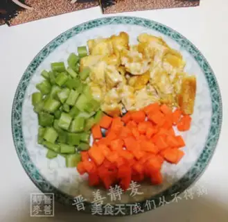 Make Quinoa fried rice step 2