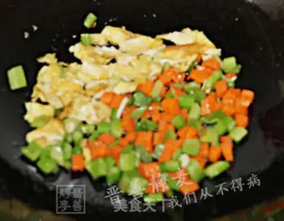 Make Quinoa fried rice step 3