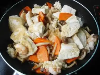 Make Seafood tofu step 9