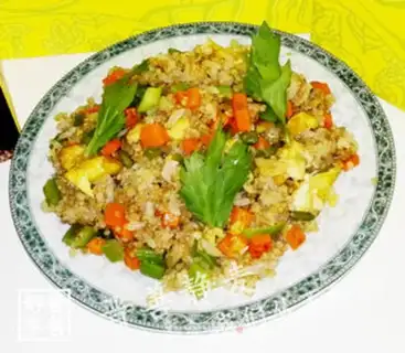 Make Quinoa fried rice step 5