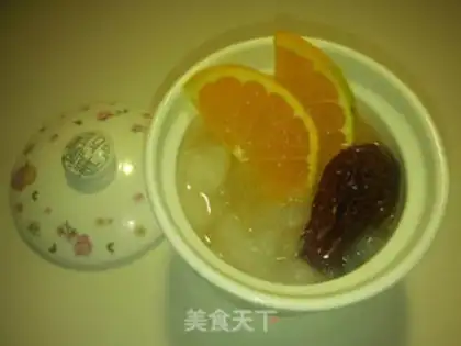 Make ♪ Snow toads and red date soup ♪ step 4