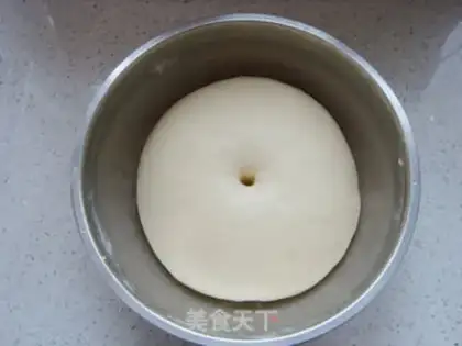 Make Squeeze bear peanut bread step 10