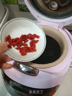 Make Black rice, red bean soup step 4