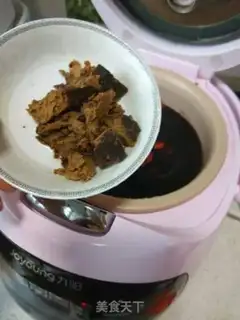 Make Black rice, red bean soup step 5