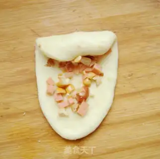 Make Squeeze bear peanut bread step 13