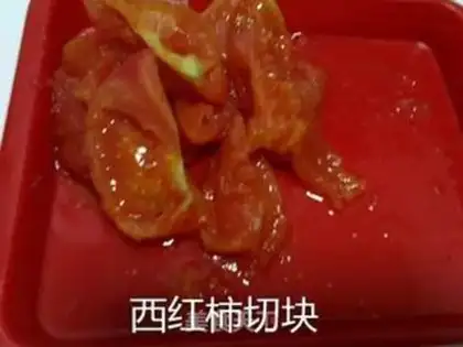 Make Tomato fried eggs step 6