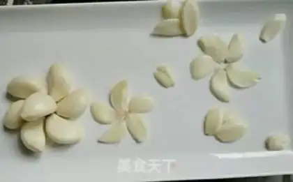 Make Garlic florist step 3
