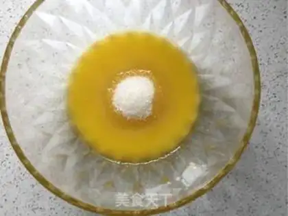 Make Sesame egg rolls step 1