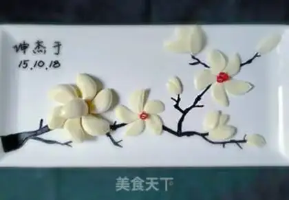 Make Garlic florist step 7