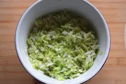 Make Fresh cabbage bun step 2