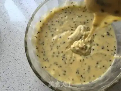 Make Sesame egg rolls step 4