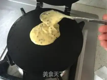 Make Sesame egg rolls step 5