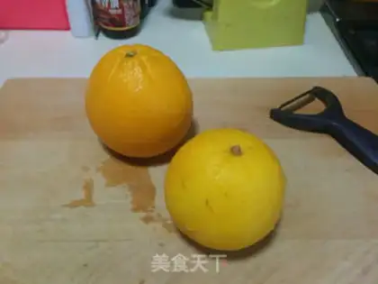 Make Orange sugar step 0