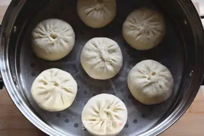 Make Fresh cabbage bun step 9