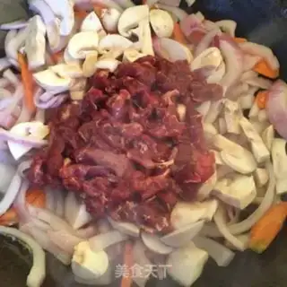 Make Onion beef step 6