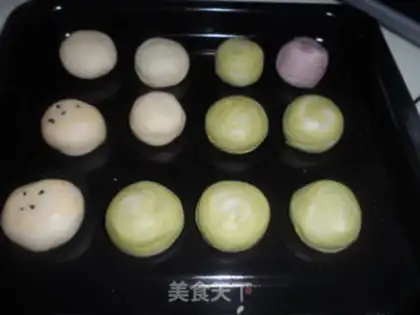 Make Colored souffle step 10