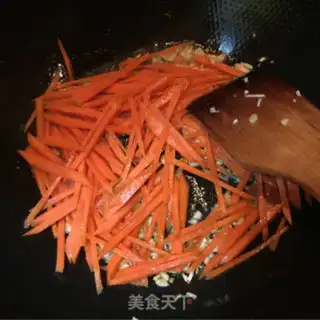 Make Carrot fried rice step 5
