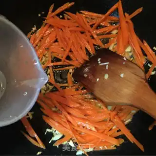 Make Carrot fried rice step 6