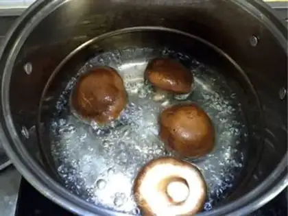 Make A vegan crystal steam step 2