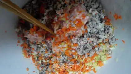 Make Porridge meatballs step 4