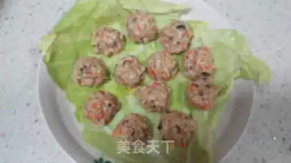 Make Porridge meatballs step 6