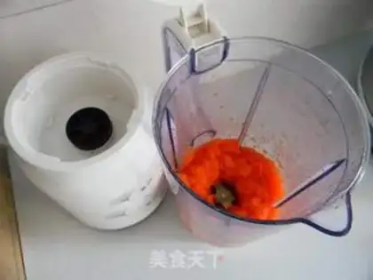 Make Carrot cream buns step 1