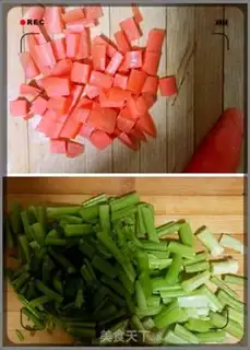 Make Celery peanuts step 0