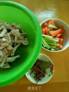 Make Peach claws step 0