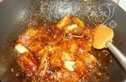 Make Orange juice ribs step 6
